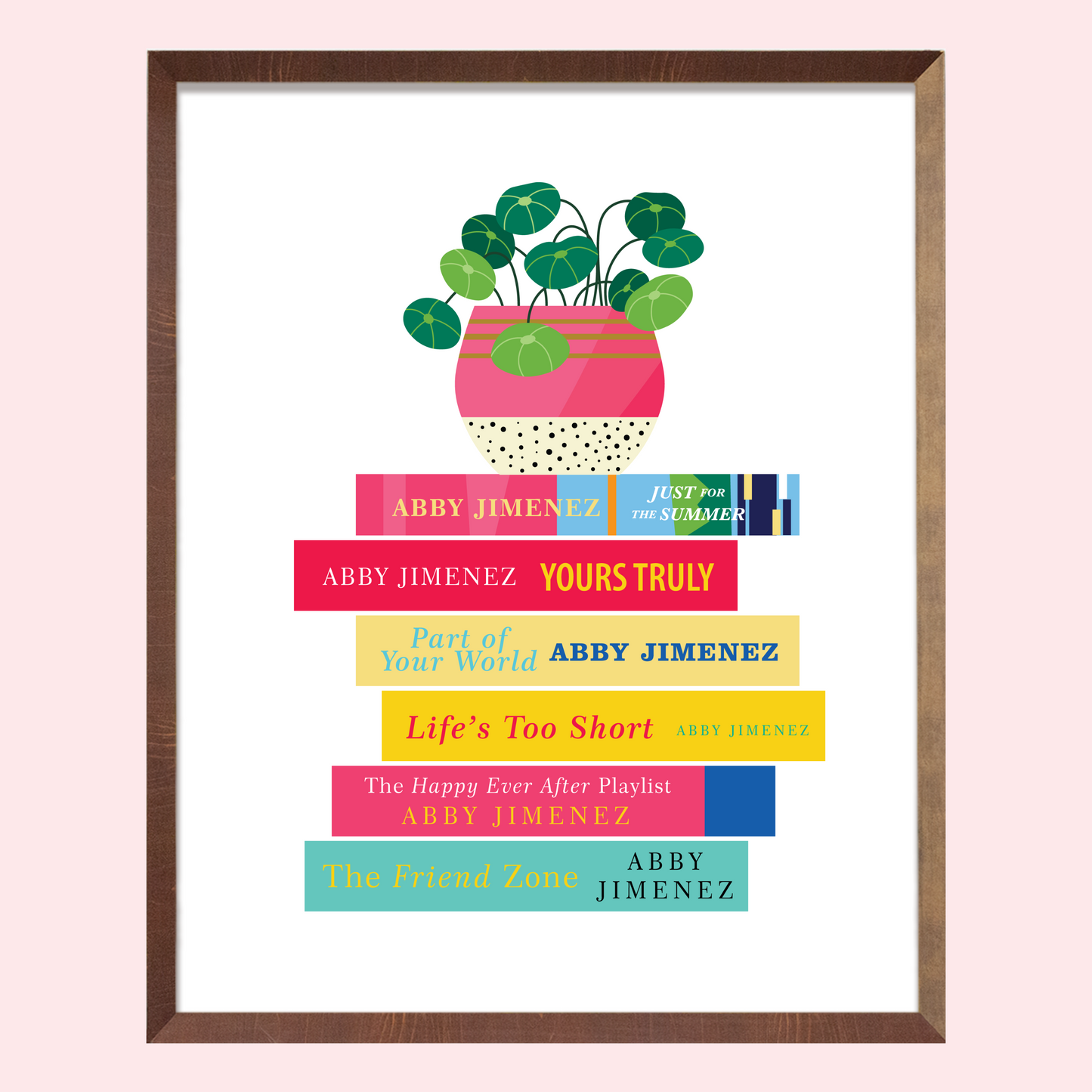 Abby Jimenez Books Art Print