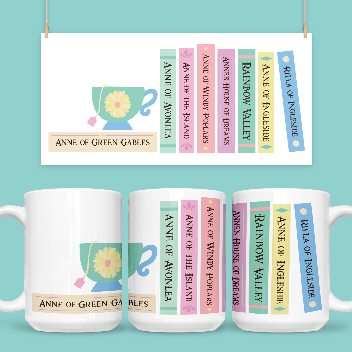 Anne of Green Gables Book Mug