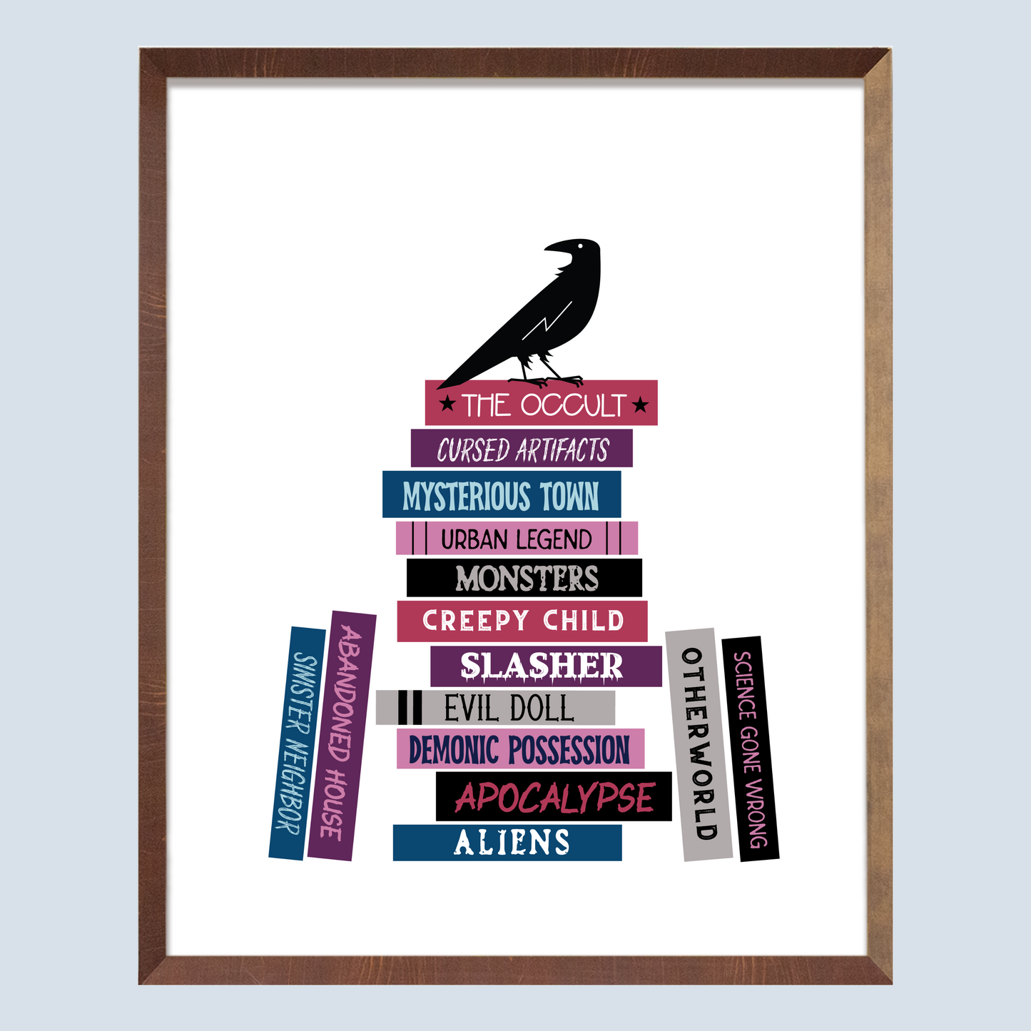 Horror Tropes Art Print