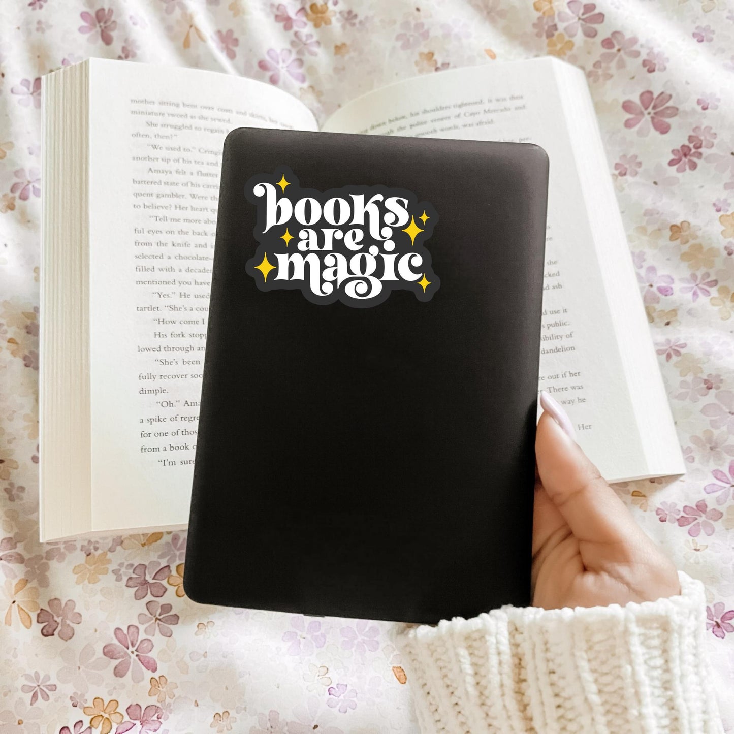 Books Are Magic Sticker