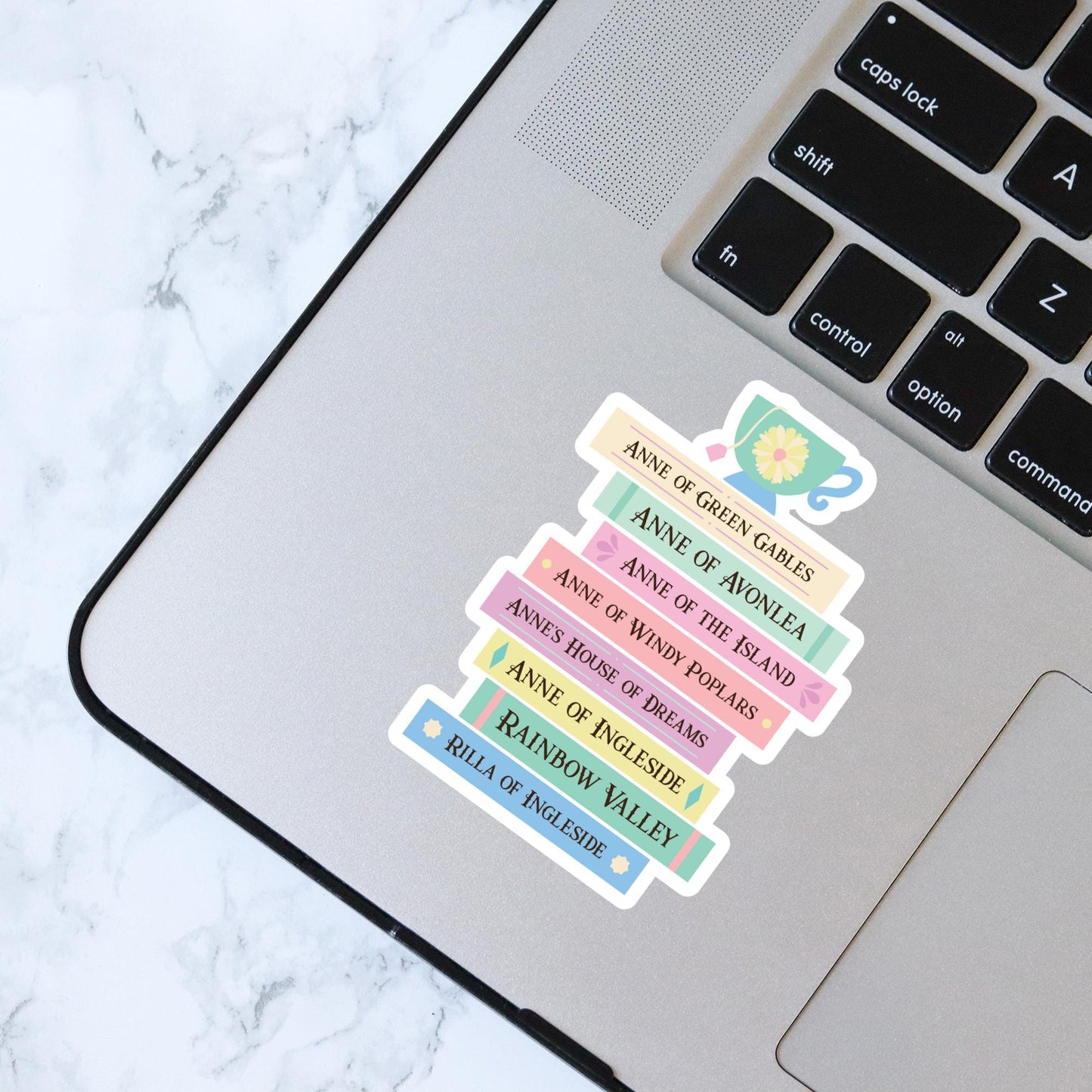 Anne of Green Gables Book Stack Sticker
