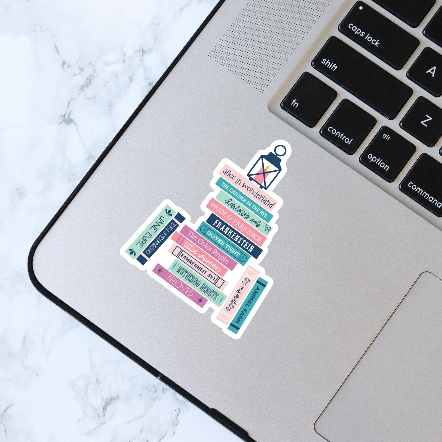 Classic Books Sticker