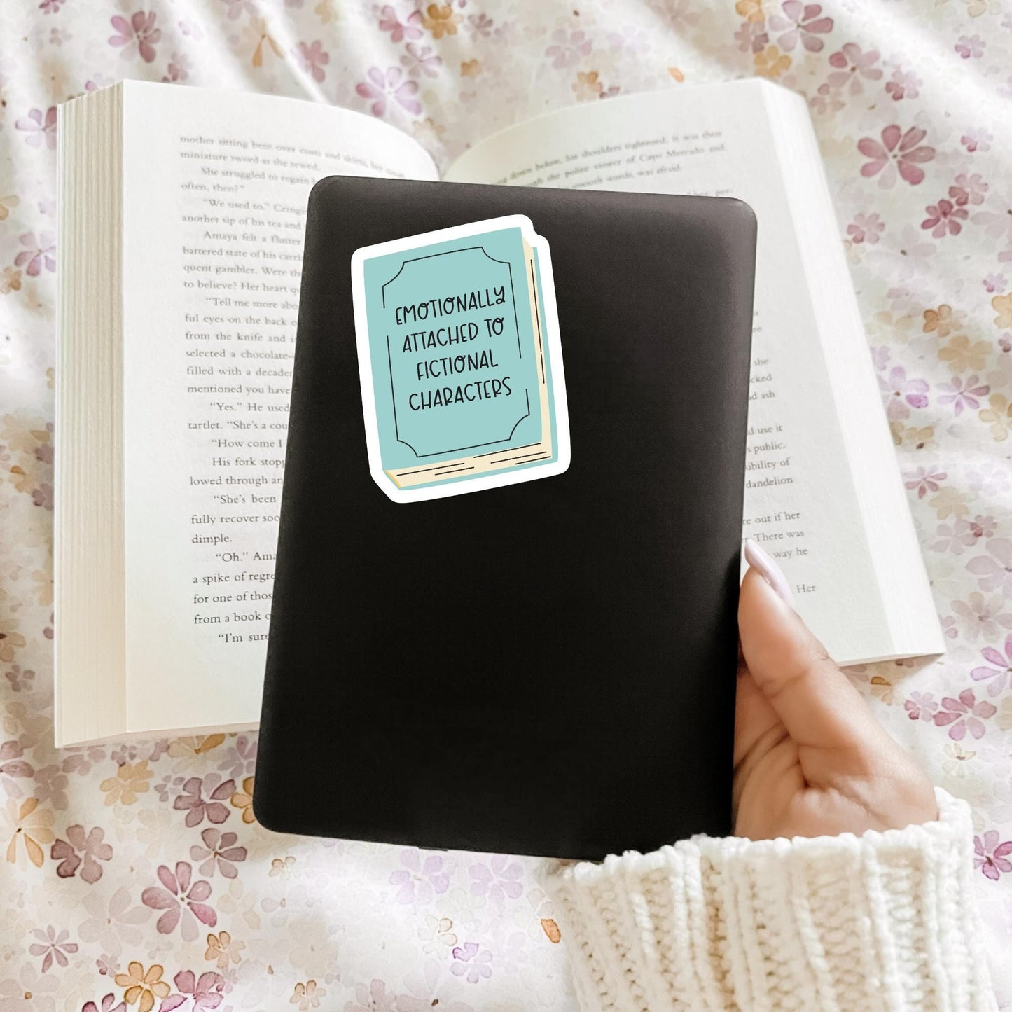 Emotionally Attached to Fictional Characters Sticker