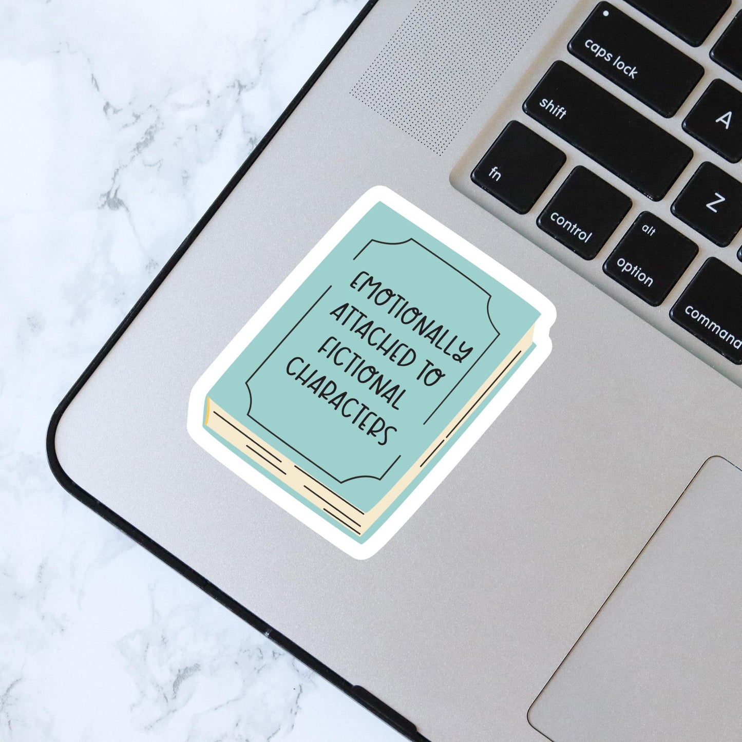 Emotionally Attached to Fictional Characters Sticker