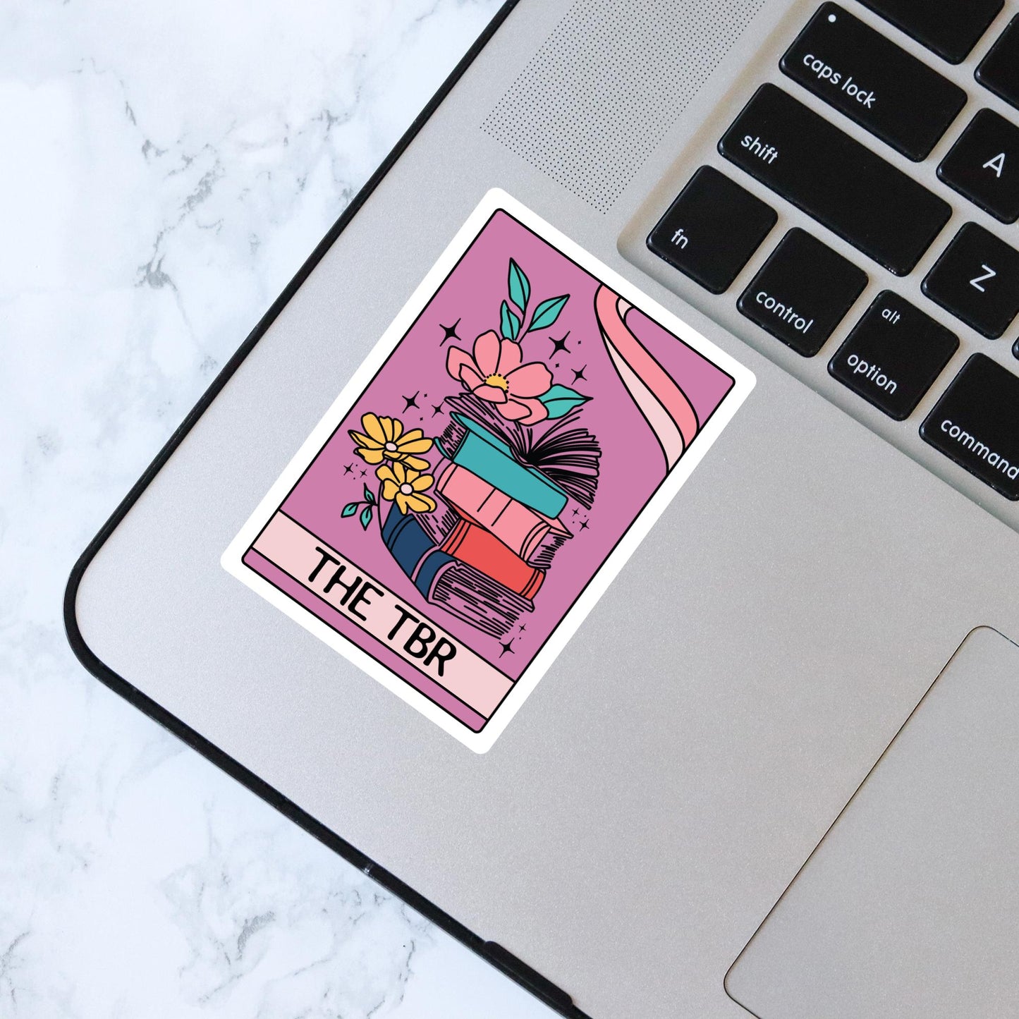 TBR Stack Tarot Card Sticker