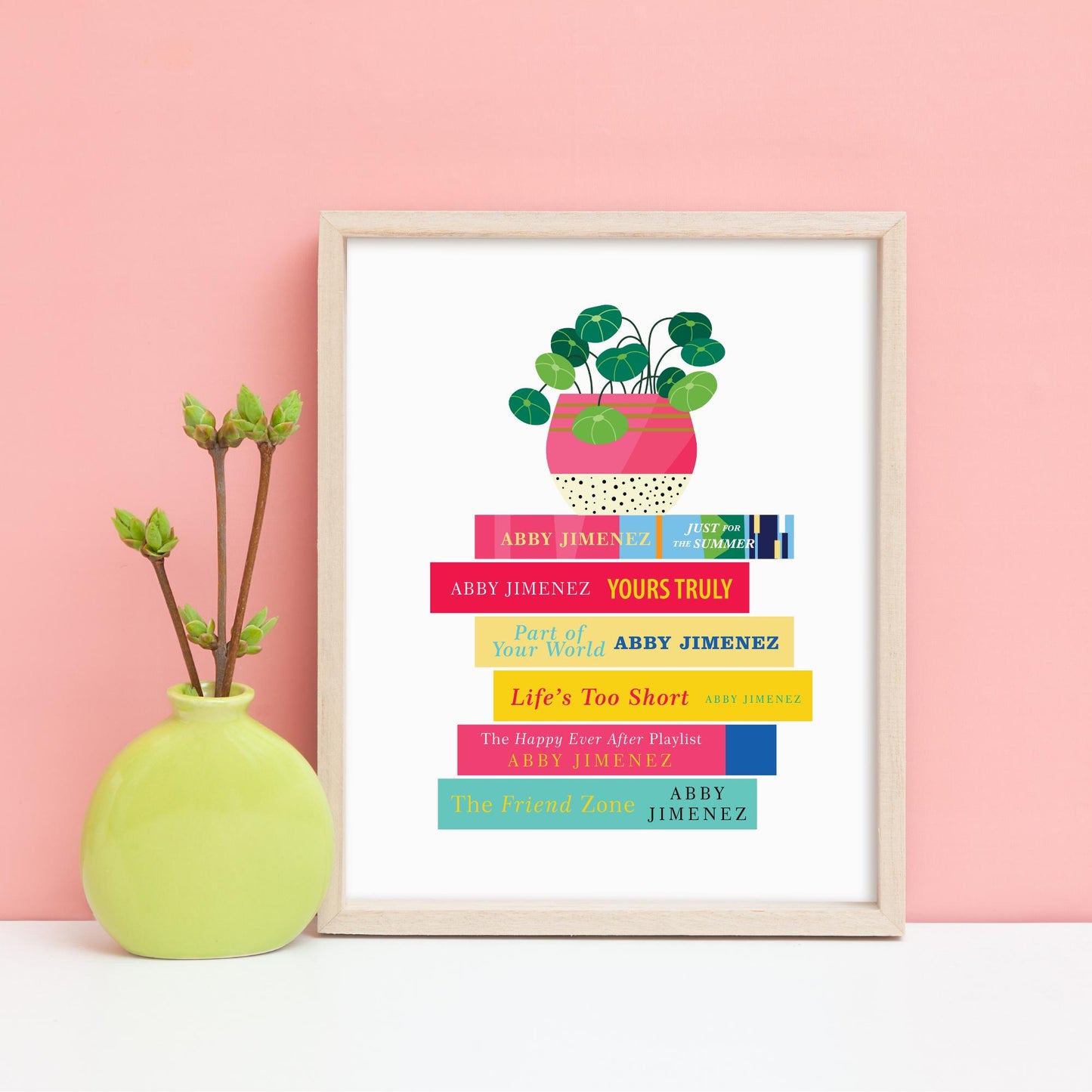 Abby Jimenez Books Art Print