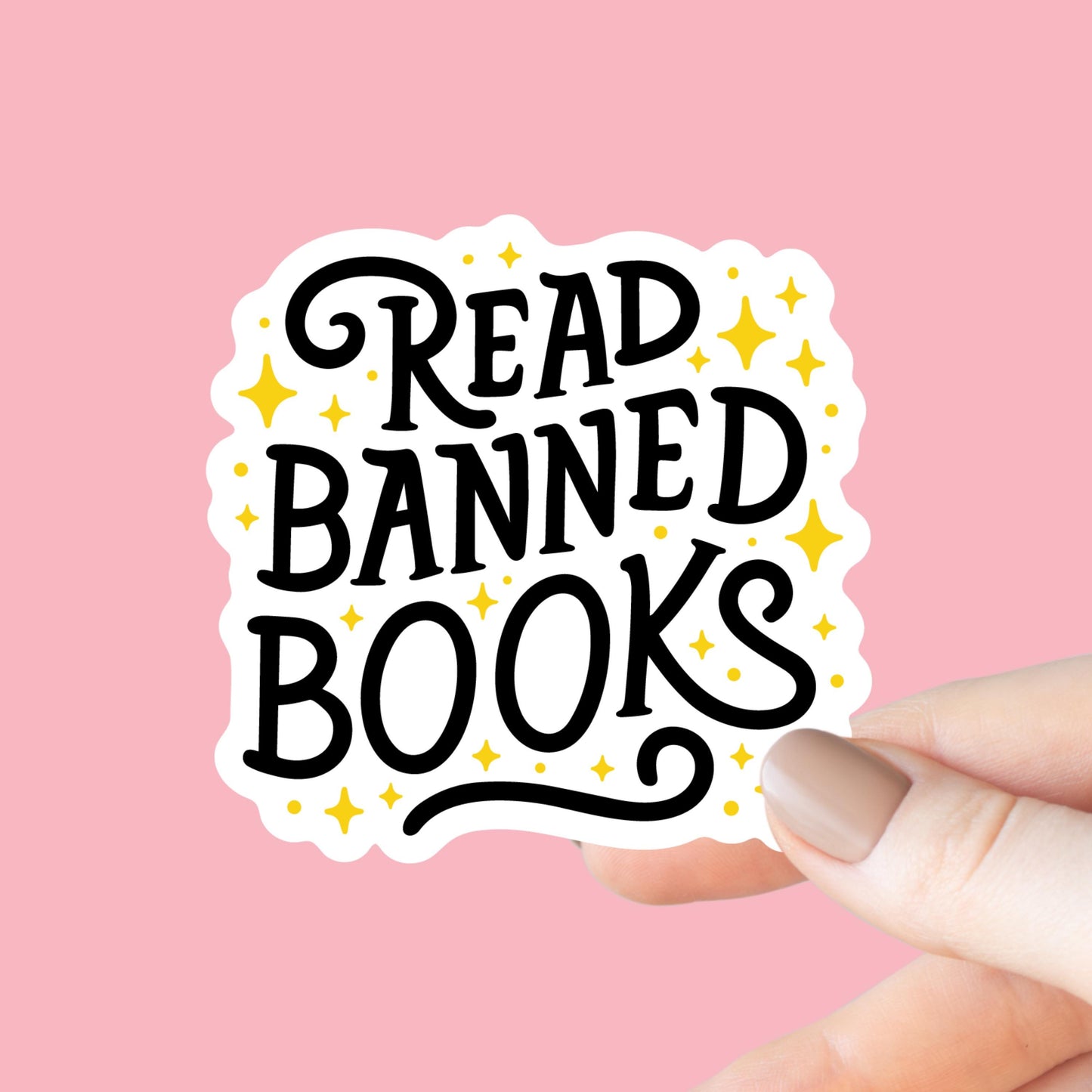 Read Banned Books Sticker