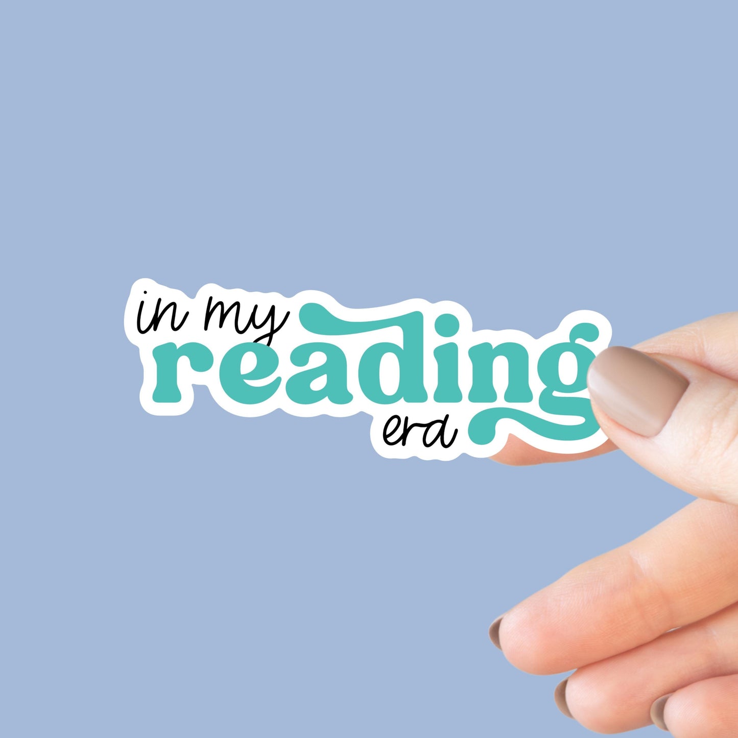 In My Reading Era Sticker