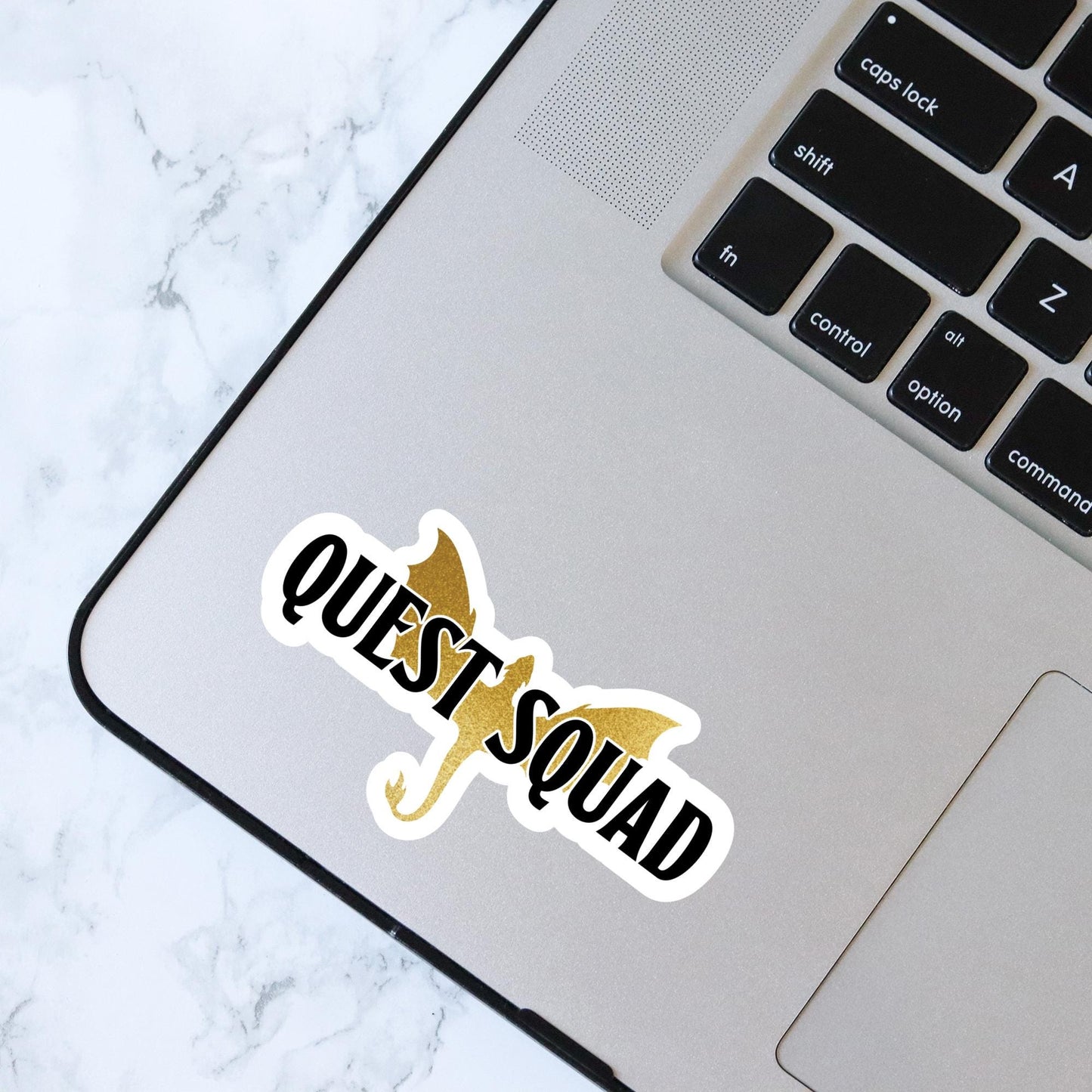 Quest Squad, Bookish Sticker, Kindle Decal, Gifts for Book Lovers, Laptop, Waterproof, Romance, Kindle Sticker, Romantasy, Fourth Wing