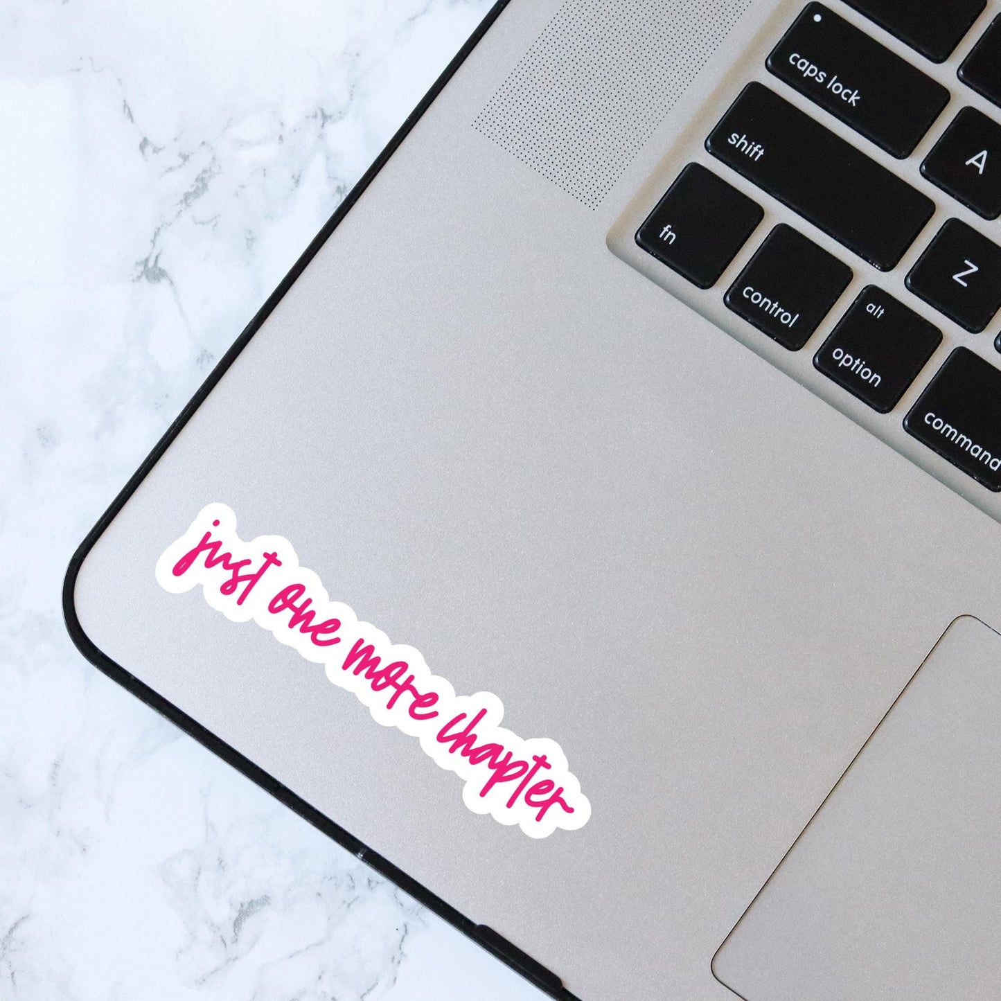 Just One More Chapter, Bookish Sticker, Kindle, Gifts for Book Lovers, Waterproof, Kindle Sticker, Laptop Sticker, Romance Books, Romantasy