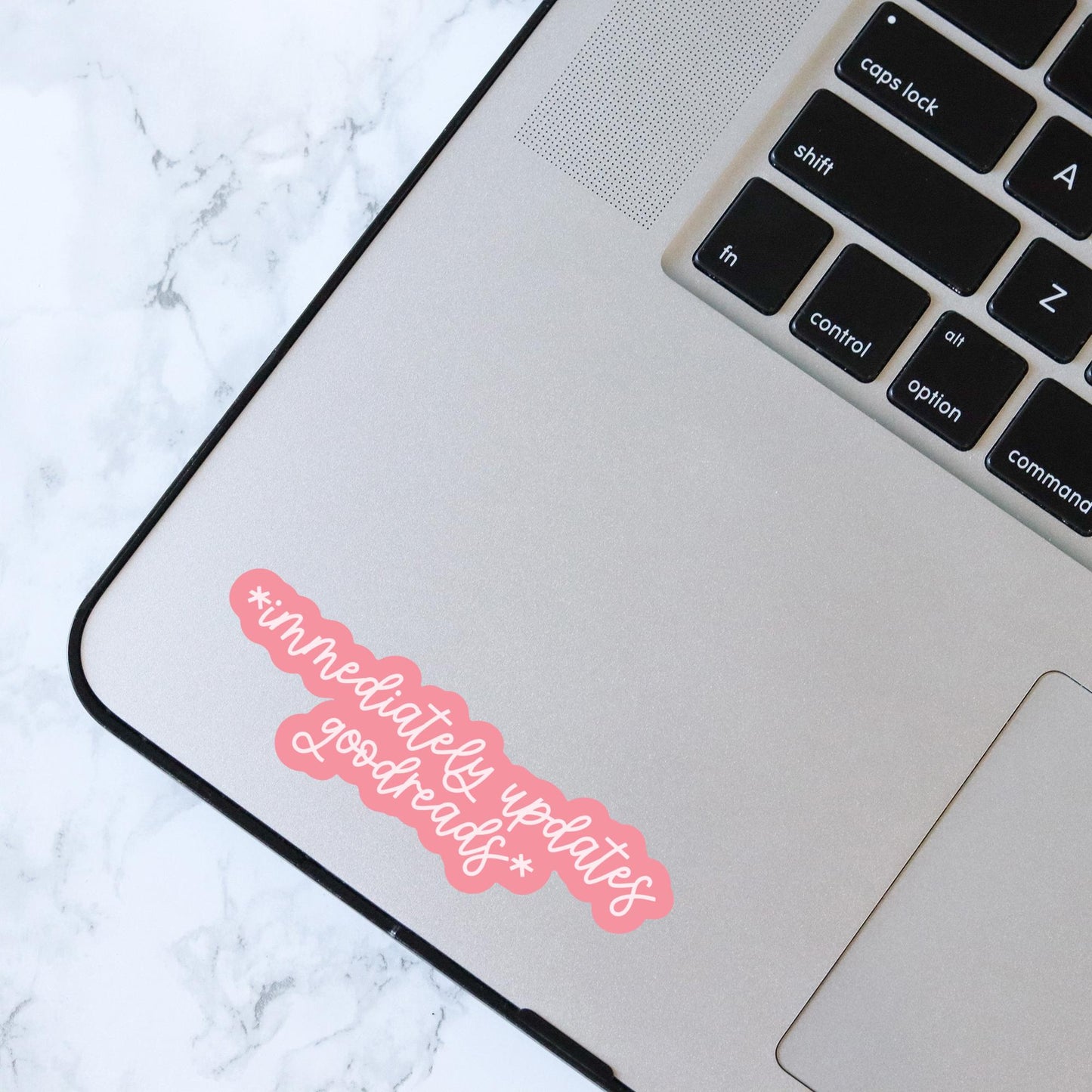 Immediately Updates Goodreads, Bookish Sticker, Kindle, Gifts for Book Lovers, Waterproof, Kindle Sticker, Laptop Sticker, Funny Sticker