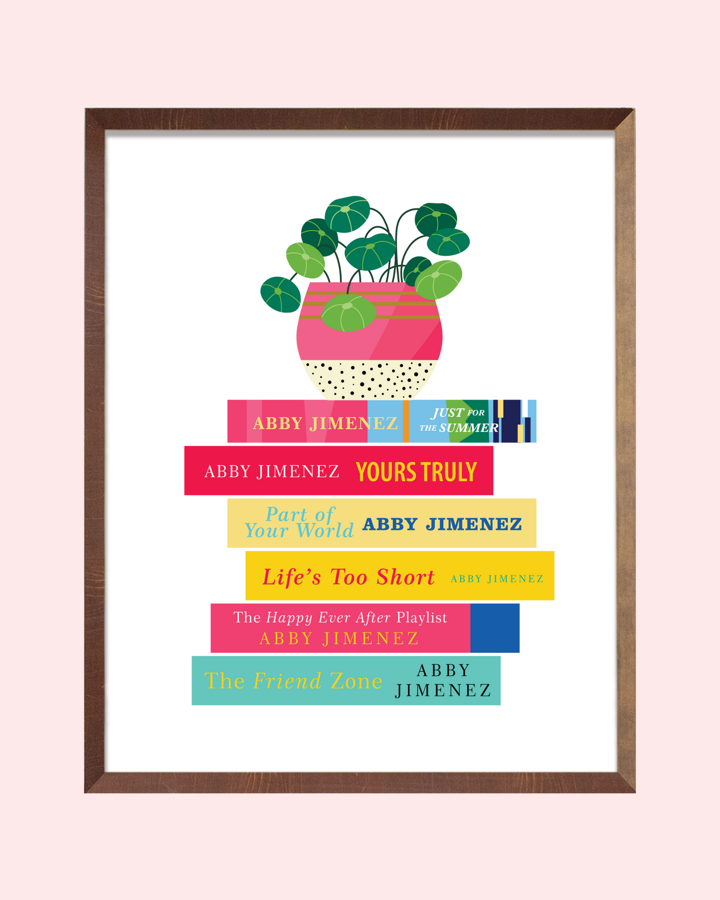 Abby Jimenez Books Art Print