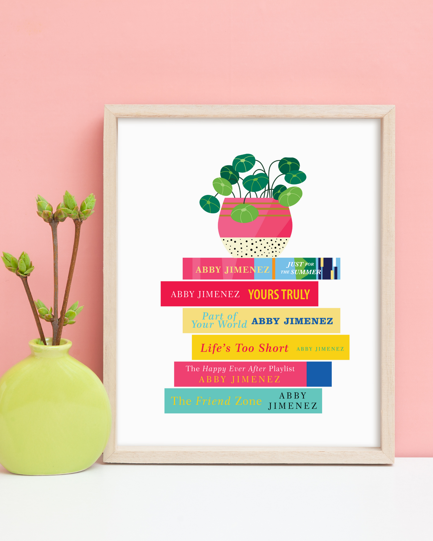 Abby Jimenez Books Art Print