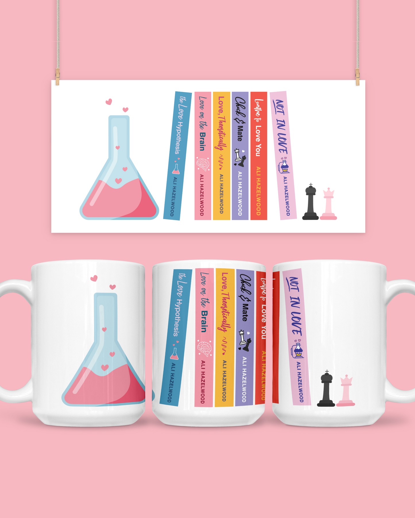 Ali Hazelwood Books Mug