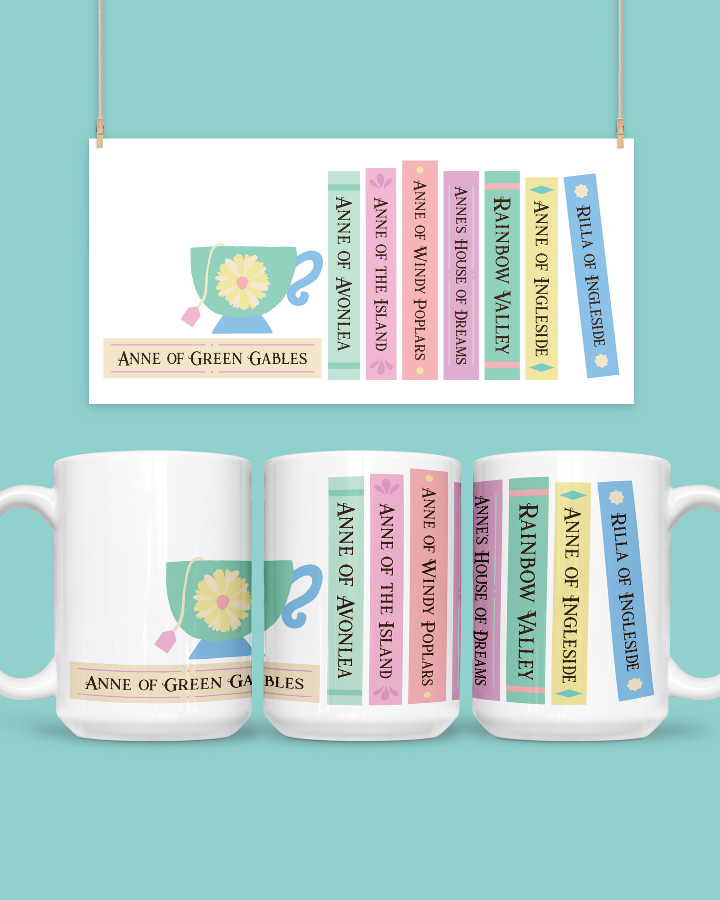 Anne of Green Gables Book Mug