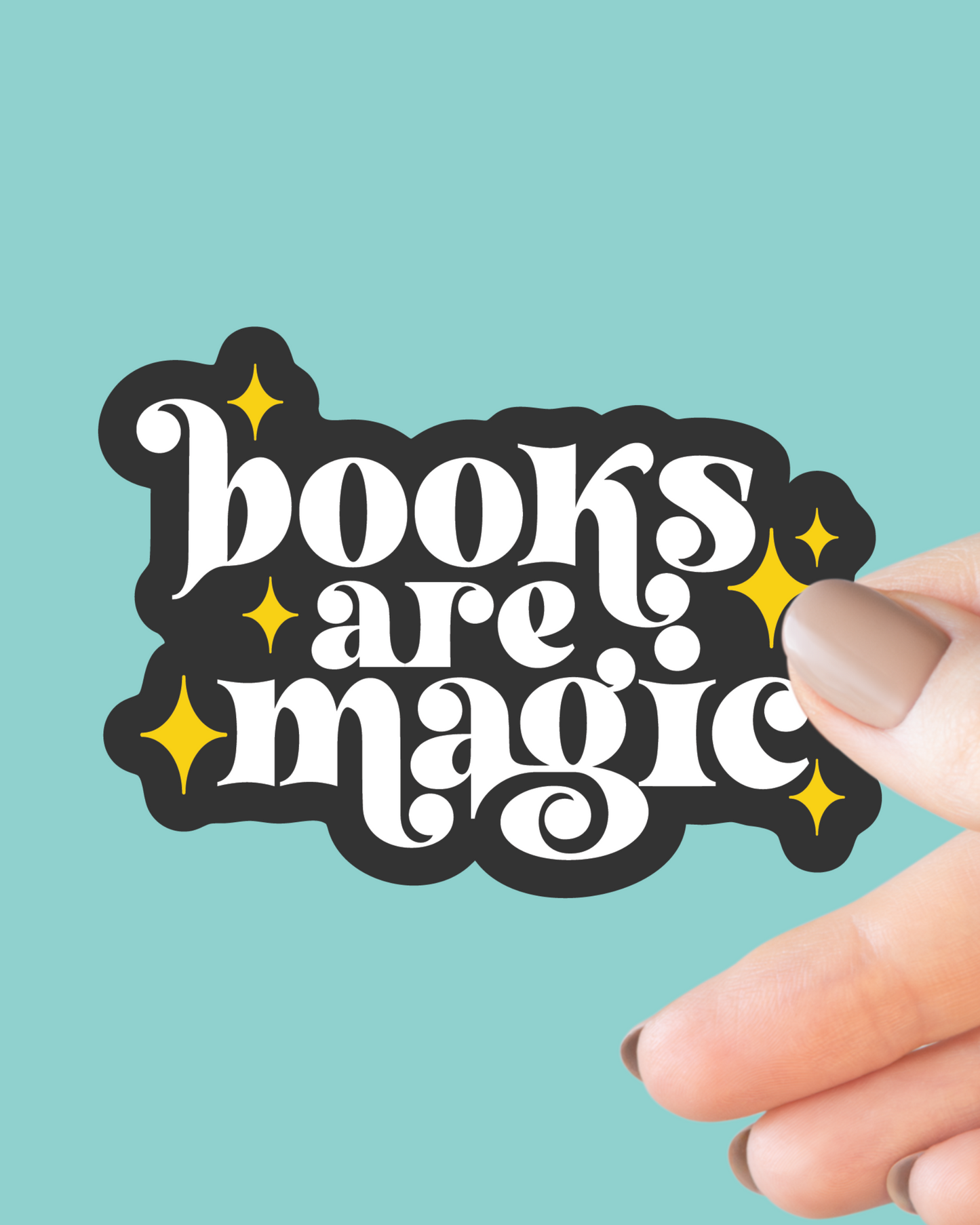 Books Are Magic Sticker