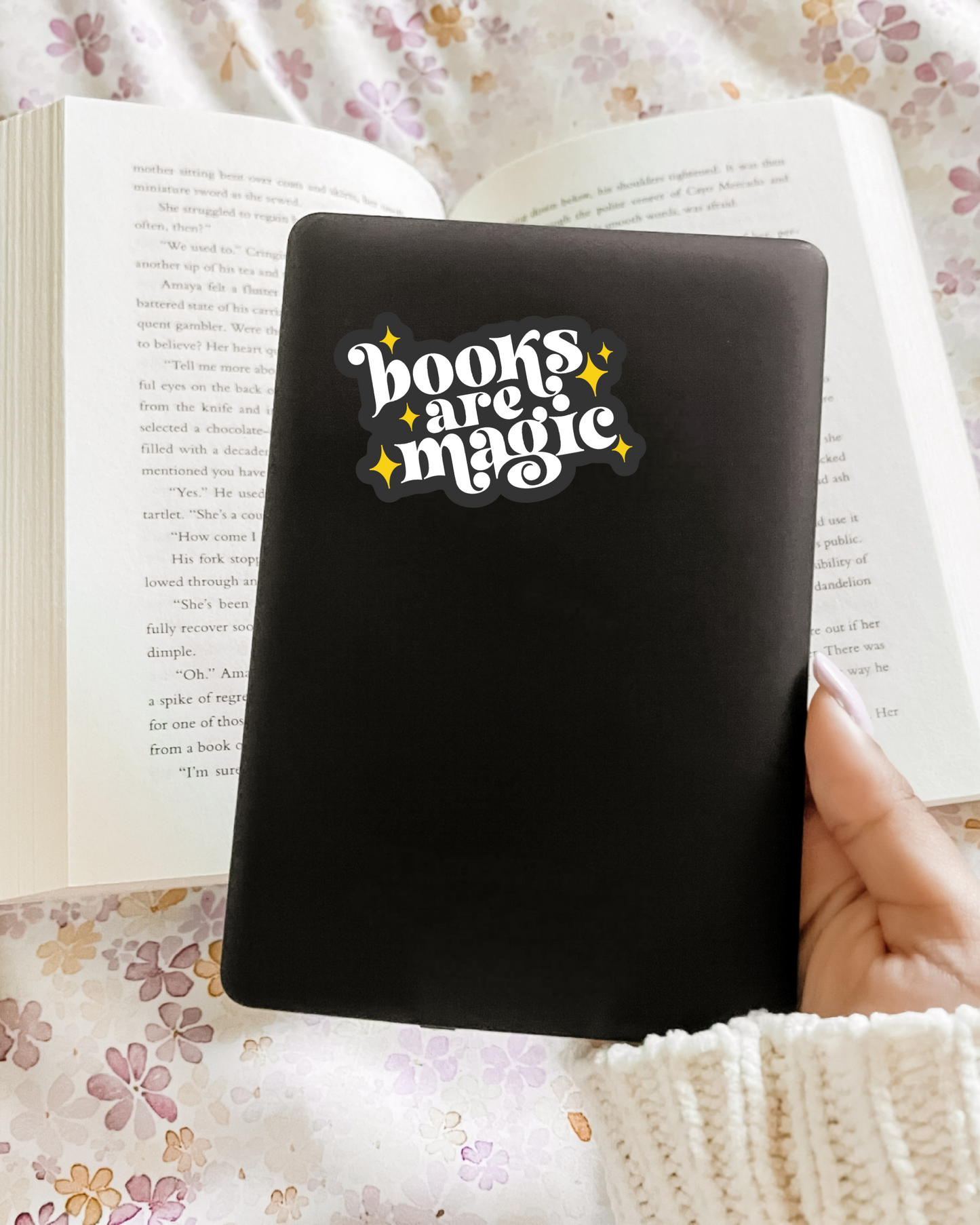 Books Are Magic Sticker