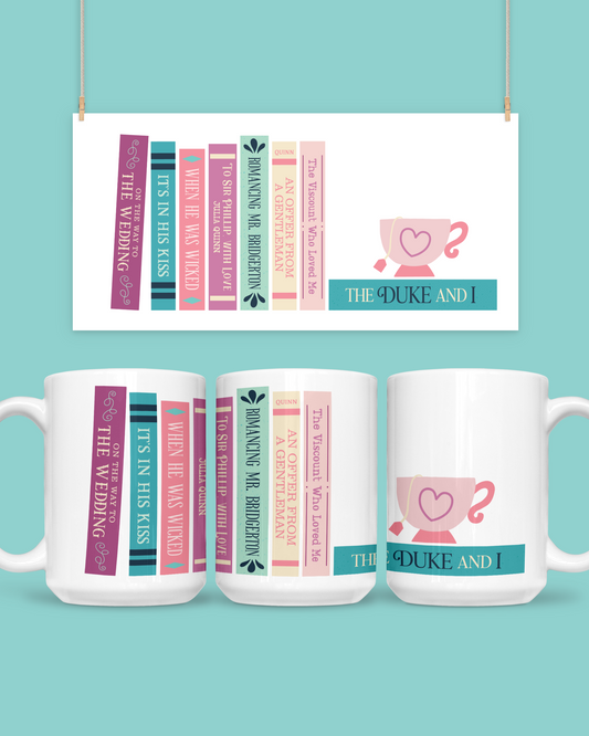 Bridgerton Books Mug