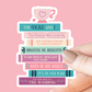 Bridgerton Book Stack Sticker