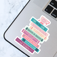 Bridgerton Book Stack Sticker