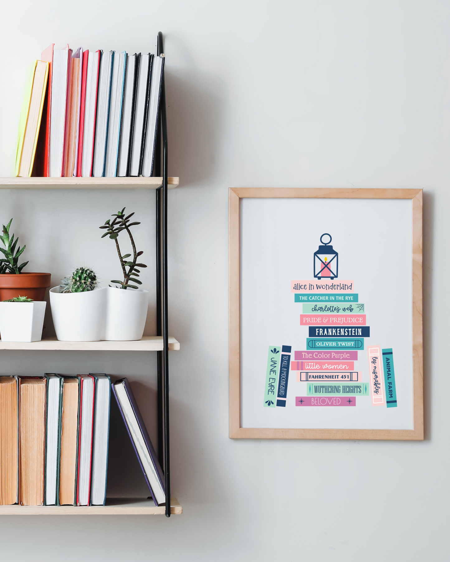 Classic Books Art Print