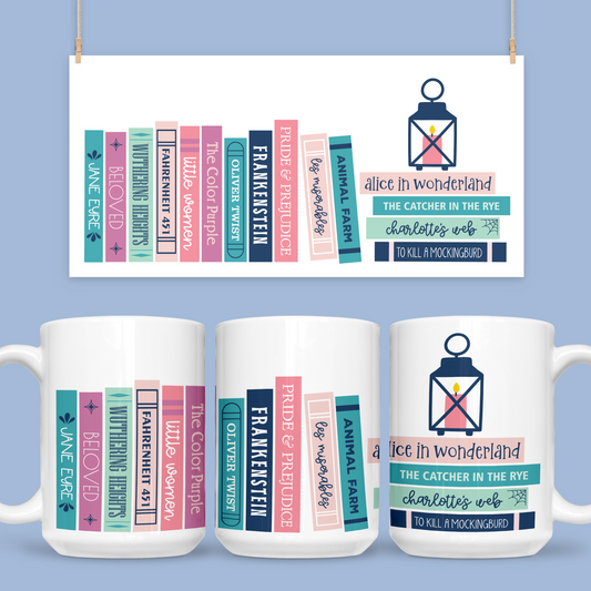 Classic Books Mug