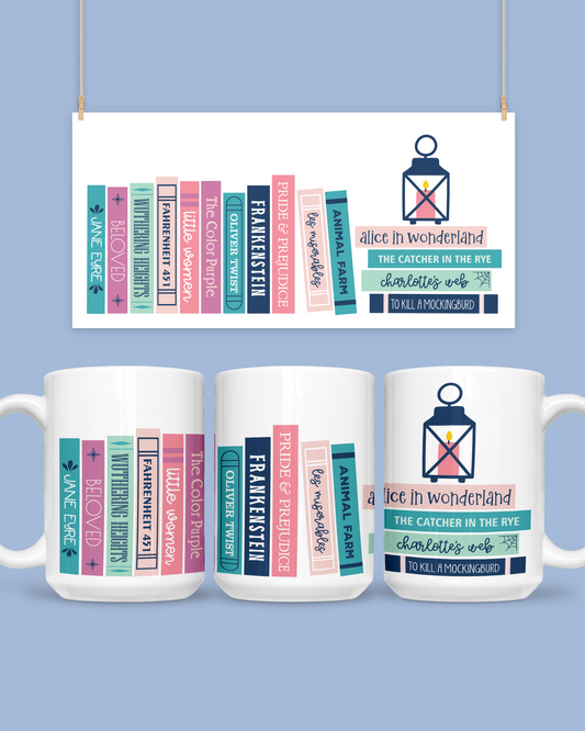 Classic Books Mug