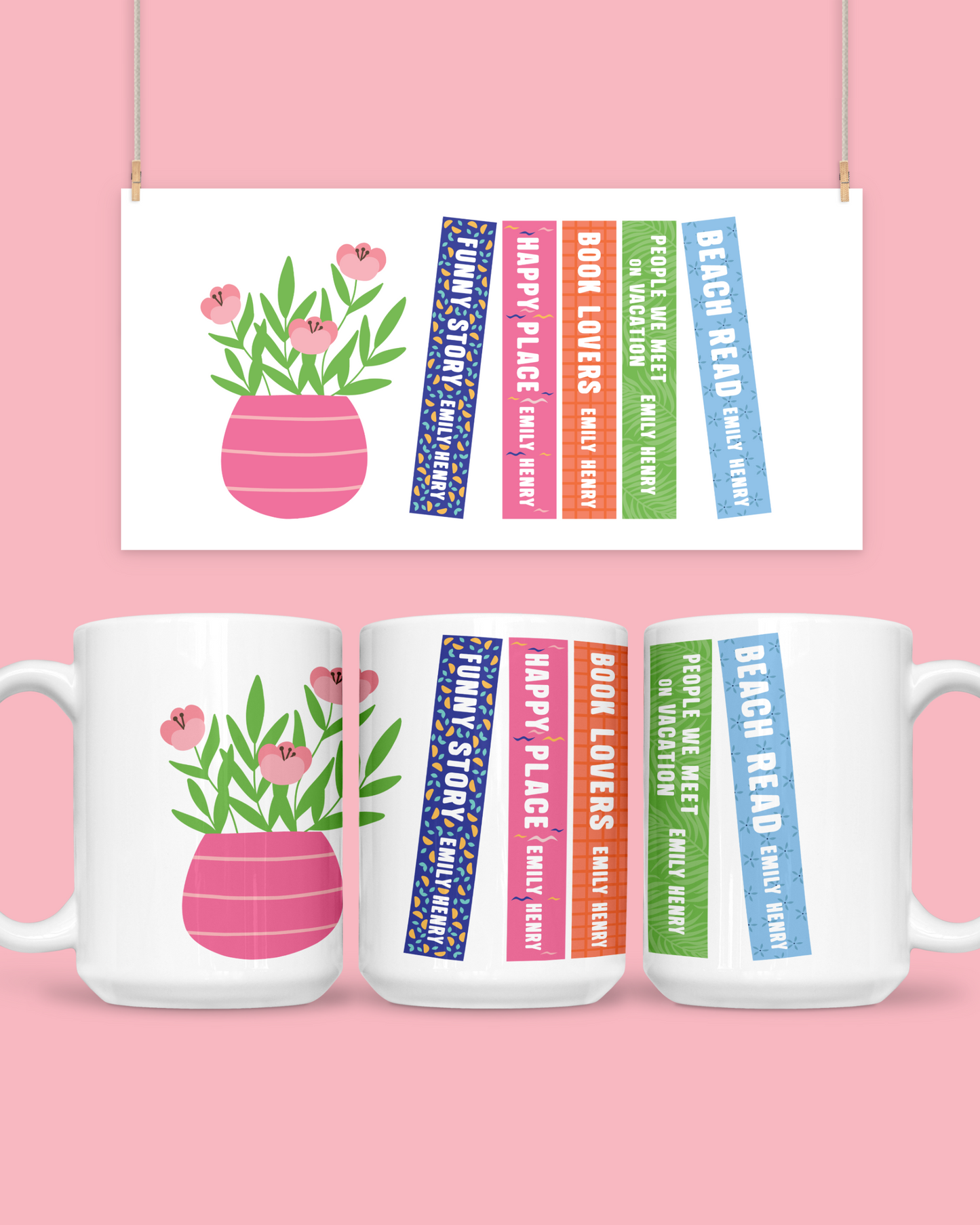 Emily Henry Books Mug