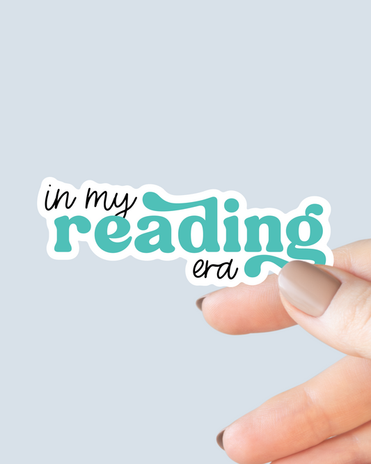 In My Reading Era Sticker