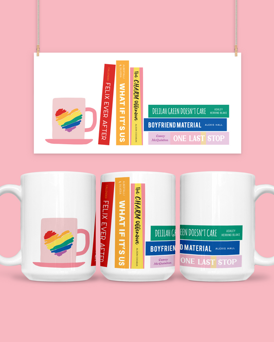 LGBTQ+ Books Mug