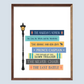 Narnia (CS Lewis) Books Art Print