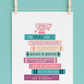 Bridgerton Books Art Print