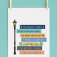 Narnia (CS Lewis) Books Art Print