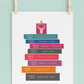 Throne of Glass Books Art Print