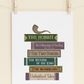 Lord of the Rings (JRR Tolkien) Books Art Print