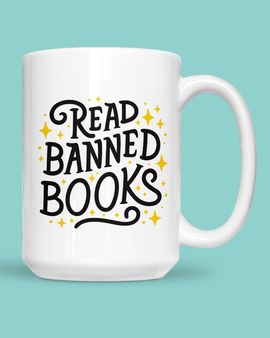 Read Banned Books Mug