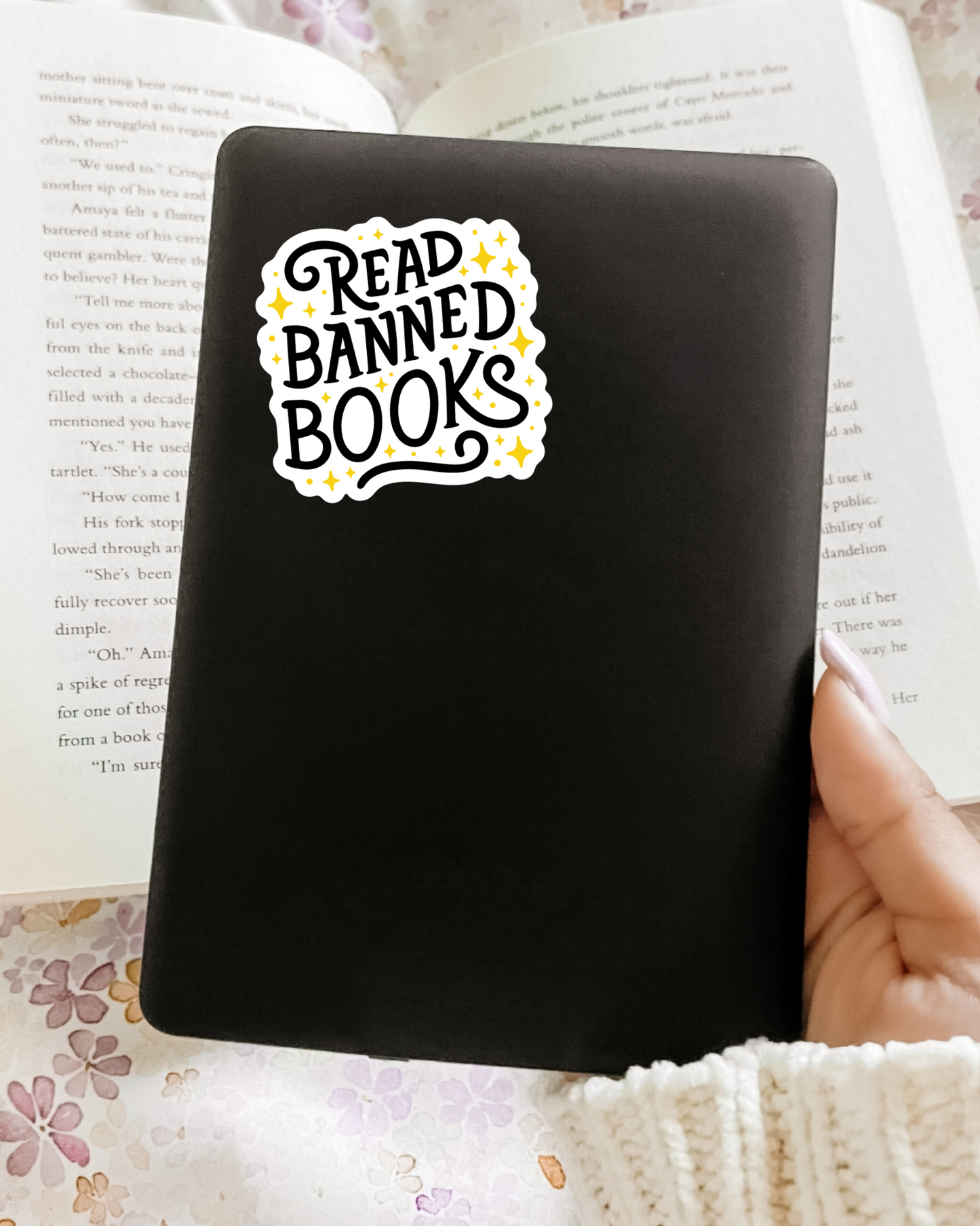 Read Banned Books Sticker