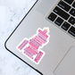 Romance Tropes Book Stack Sticker