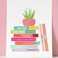 Sarah Adams Book Stack Art Print