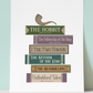 Lord of the Rings (JRR Tolkien) Books Art Print