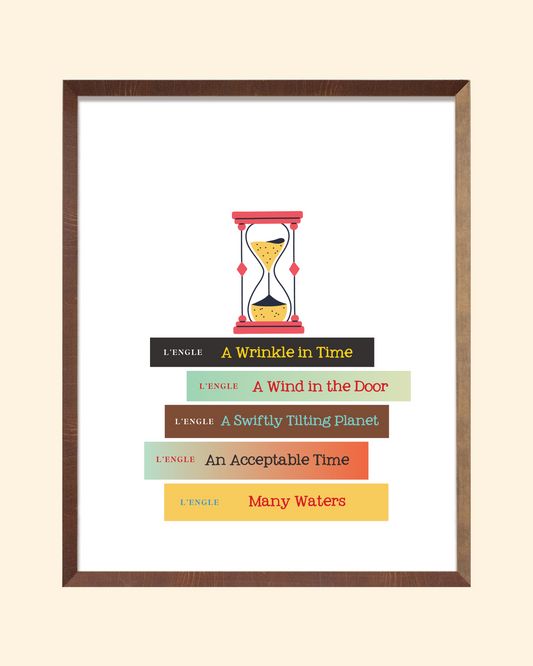 A Wrinkle in Time Books Art Print