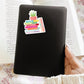 Sarah Adams Book Stack Sticker, Bookish Sticker, Kindle Decal, Gifts for Book Lovers, Laptop Decal, Waterproof, Romance, Book Club Gifts