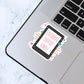 Emotional Support Kindle Sticker