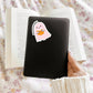 Halloween Books Ghost Sticker