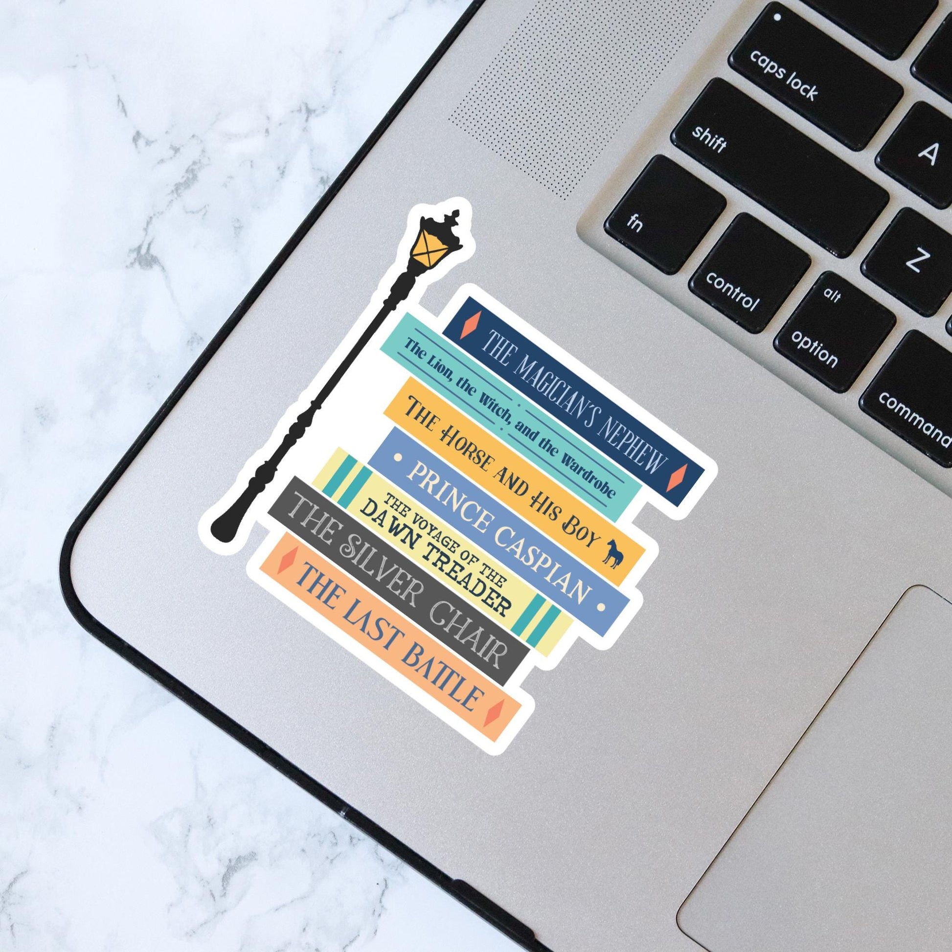Narnia (CS Lewis) Book Stack Sticker