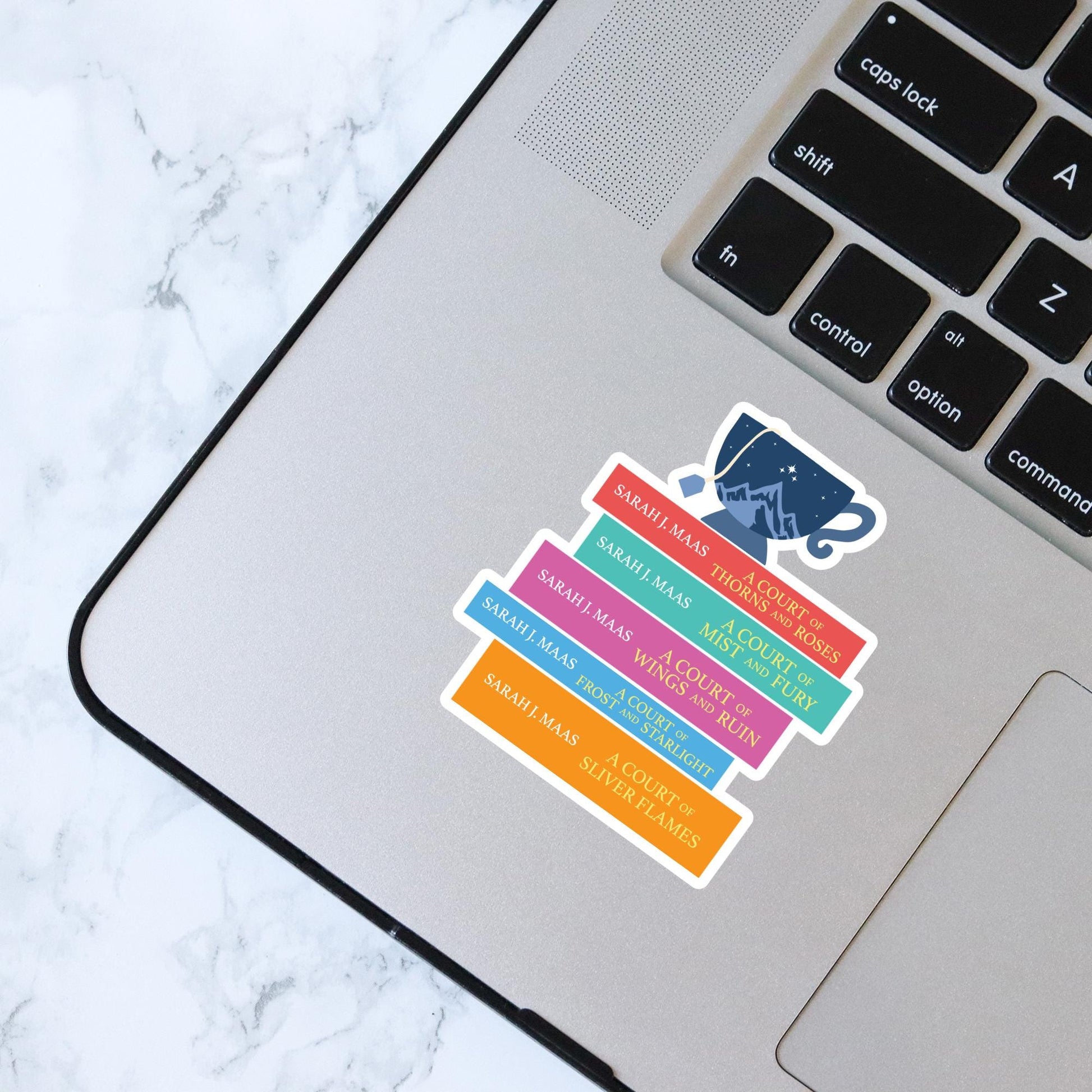ACOTAR Book Stack Sticker