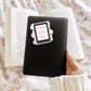 Emotional Support Kindle Sticker
