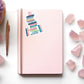 Book Genres Book Stack Sticker