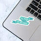 Go Away I'm Reading Sticker