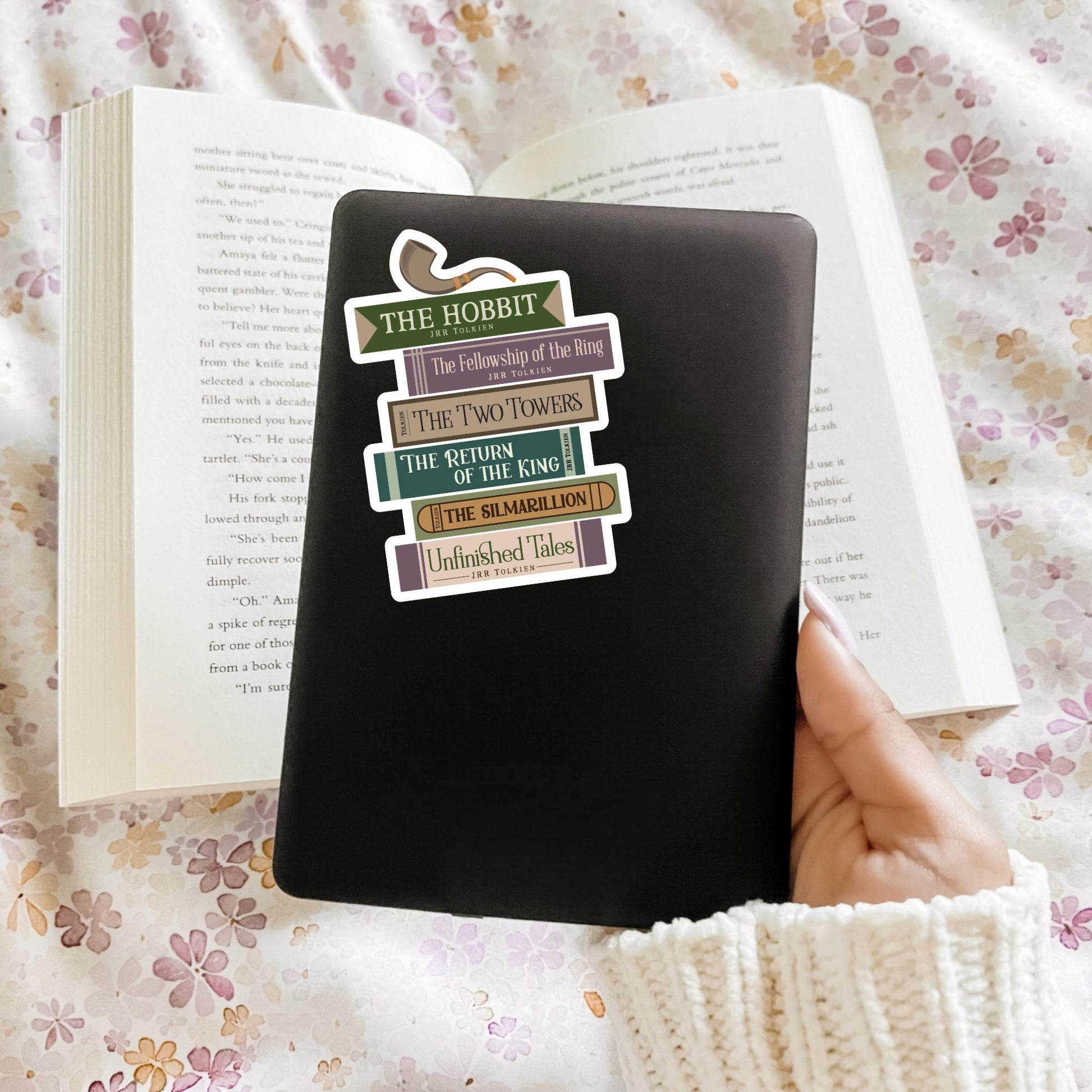 Lord of the Rings (JRR Tolkien) Book Stack Sticker
